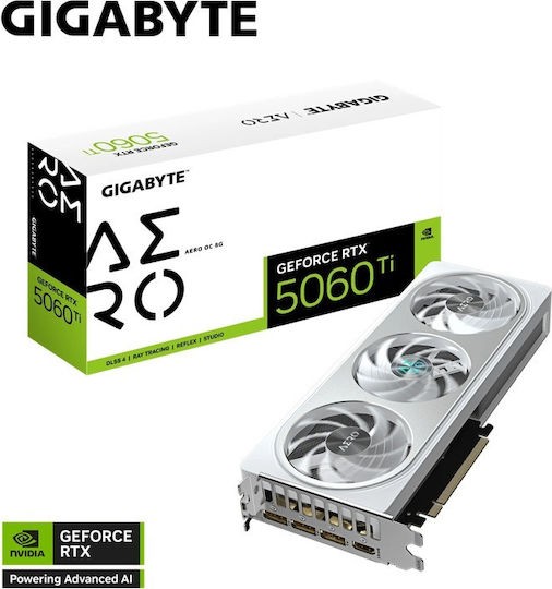 VGA Gigabyte GeForce® RTX 5060 TI 8GB Aero OC